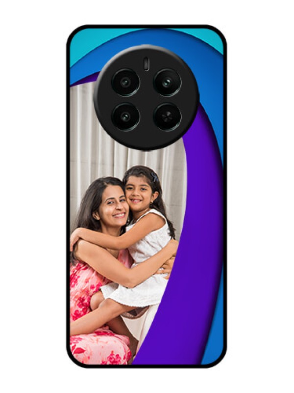 Custom Realme Narzo 70 5G Custom Glass Phone Case - Simple Pattern Design