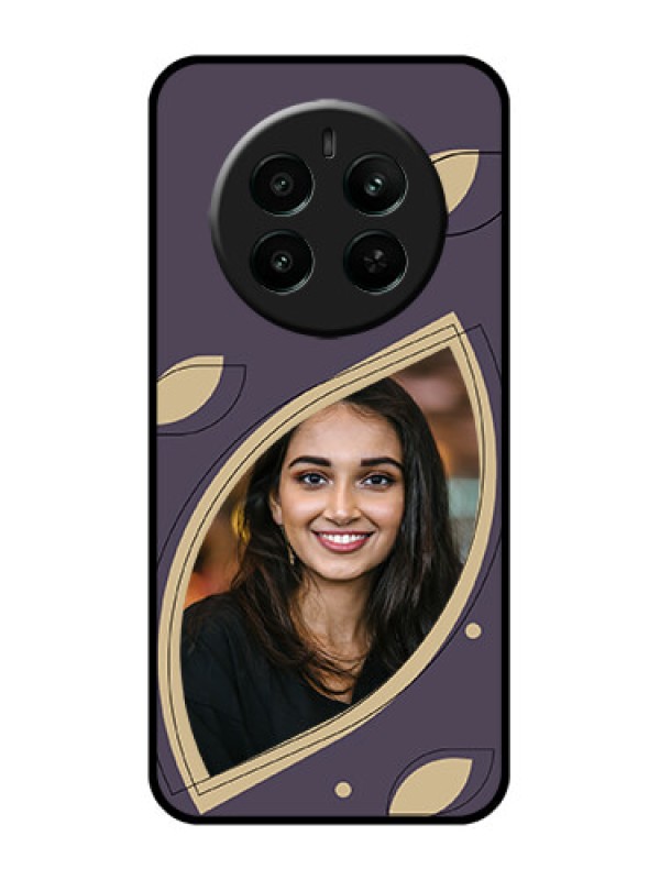 Custom Narzo 70 Pro 5G Custom Glass Phone Case - Falling Leaf Design