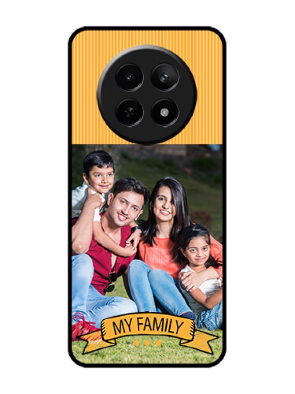 Custom Realme Narzo 70X 5G Custom Glass Phone Case - My Family Design