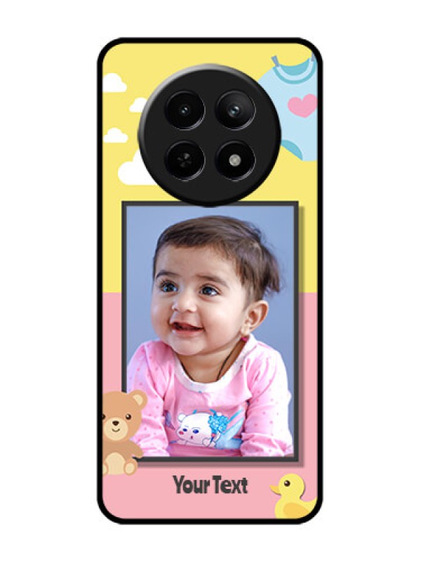 Custom Realme Narzo 70X 5G Custom Glass Phone Case - Kids 2 Color Design