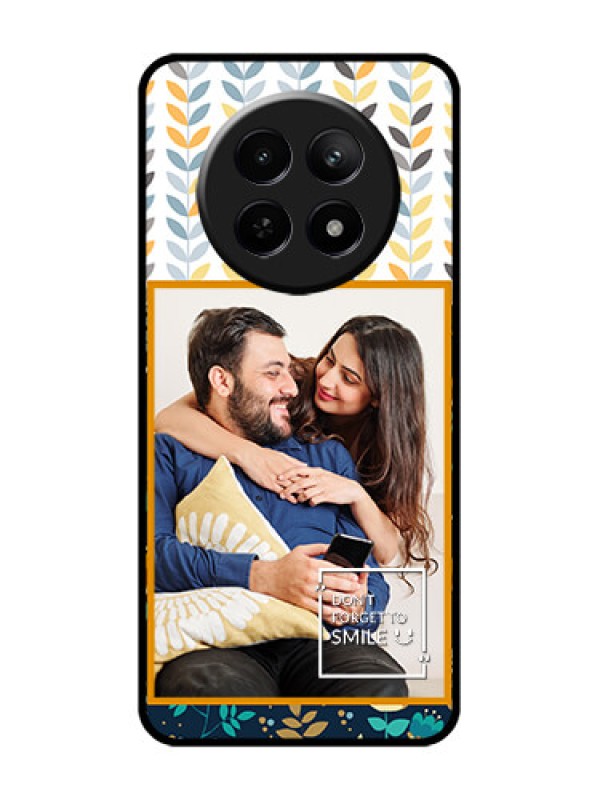 Custom Realme Narzo 70X 5G Custom Glass Phone Case - Pattern Design