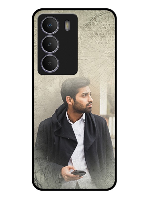 Custom Realme Narzo 80 Lite Custom Glass Phone Case - With Vintage Design