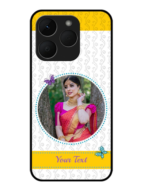 Custom Realme Narzo 90 5G Custom Glass Phone Case - Girls Premium Case Design
