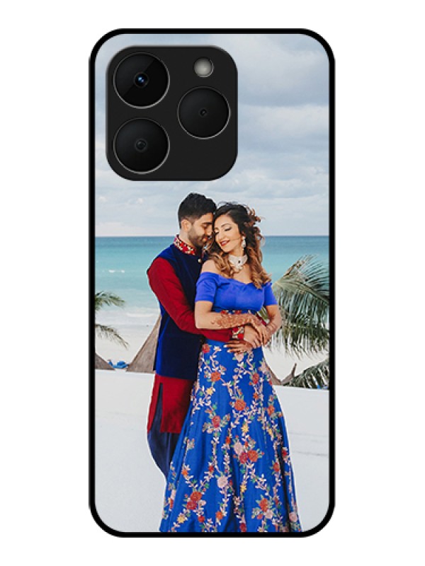 Custom Realme Narzo 90 5G Custom Glass Phone Case - Upload Full Picture Design