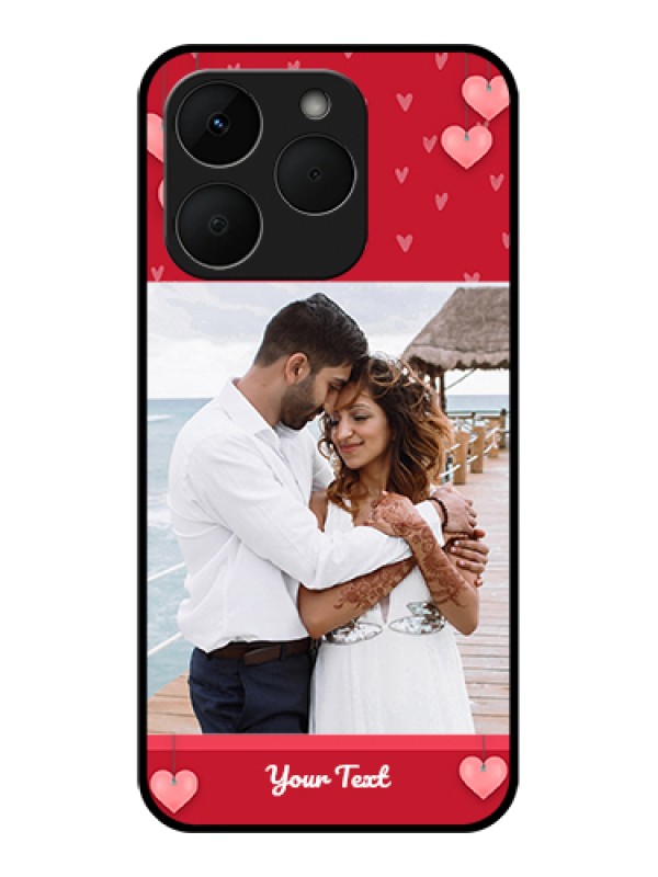 Custom Realme Narzo 90 5G Custom Glass Phone Case - Valentines Day Design