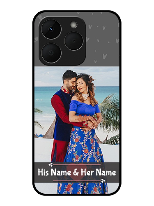 Custom Realme Narzo 90 5G Custom Glass Phone Case - Buy Love Design With Photo Online