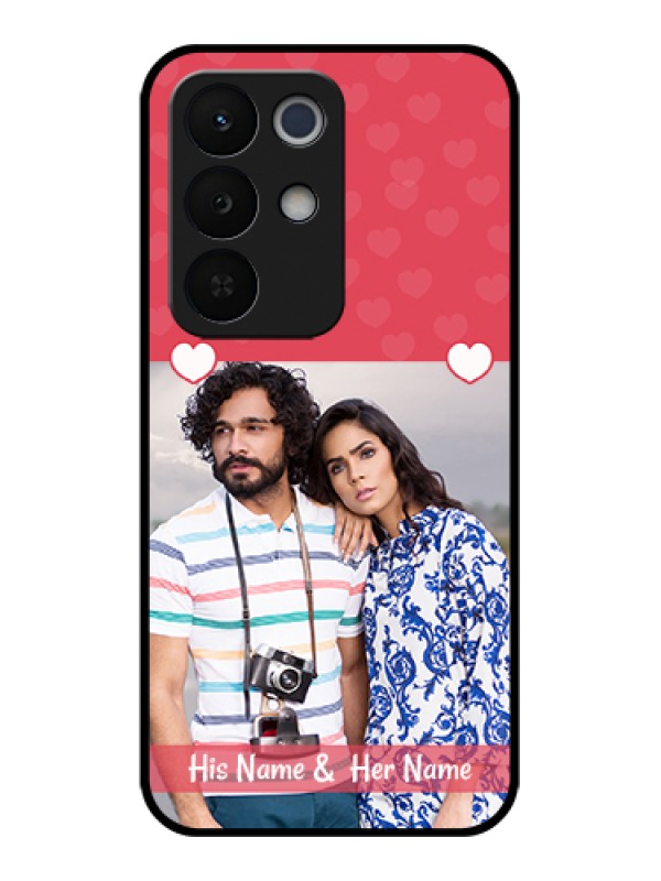 Custom Realme Narzo 90X 5G Custom Glass Phone Case - Simple Love Design