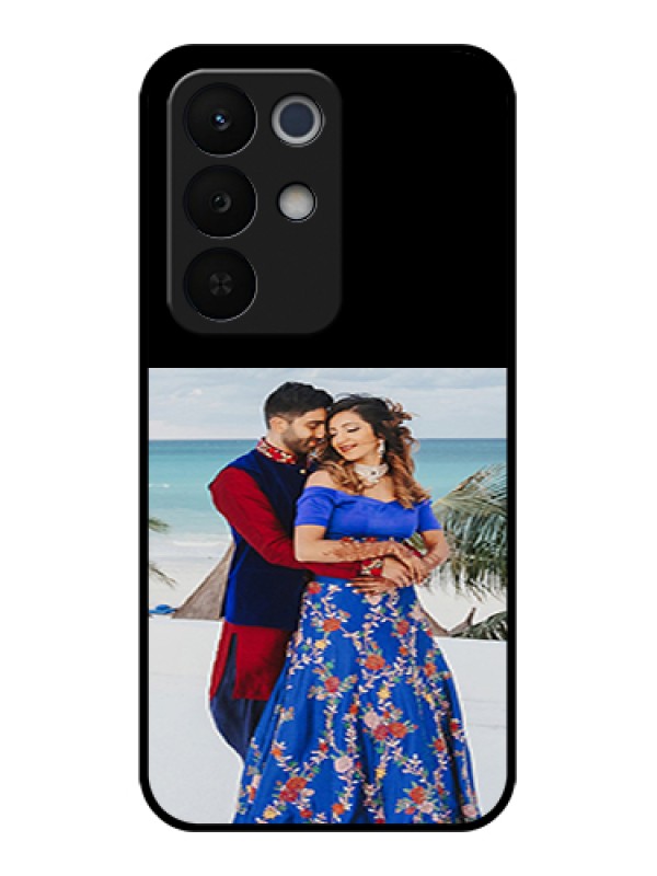 Custom Realme Narzo 90X 5G Custom Glass Phone Case - Upload Full Picture With Custom Color Design