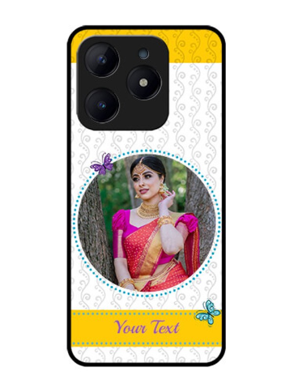 Custom Realme Narzo N63 Custom Glass Phone CaseGirls Premium Case Design