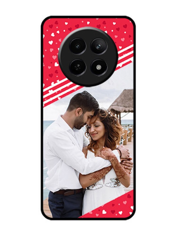 Custom Realme Narzo N65 5G Custom Glass Phone Case - Valentines Gift Design