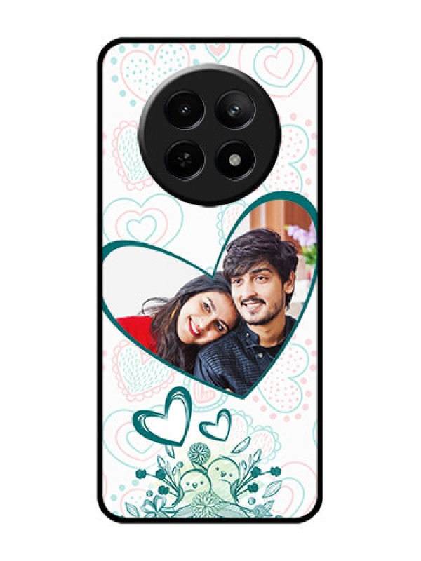 Custom Realme Narzo N65 5G Custom Glass Phone Case - Premium Couple Design