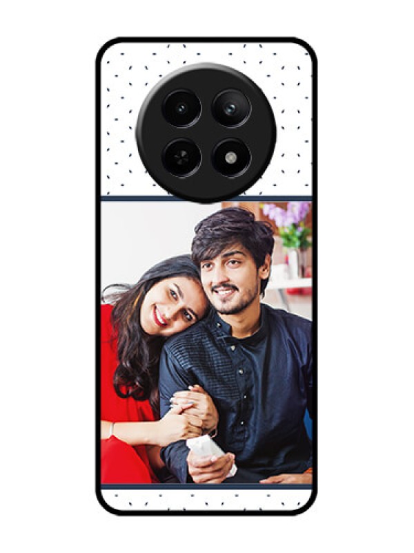 Custom Realme Narzo N65 5G Custom Glass Phone Case - Premium Dot Design