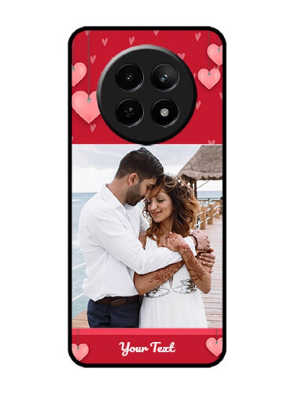 Custom Realme Narzo N65 5G Custom Glass Phone Case - Valentines Day Design