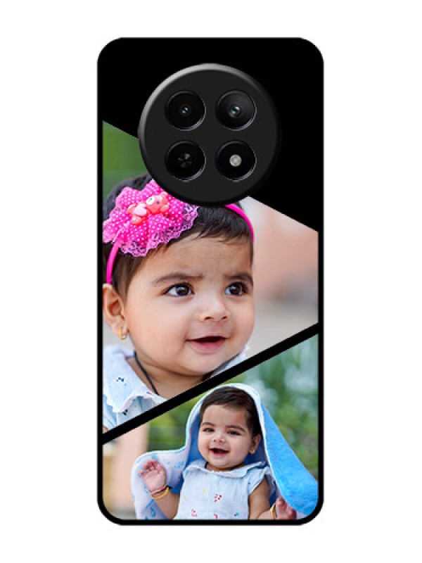 Custom Realme Narzo N65 5G Custom Glass Phone Case - Semi Cut Design