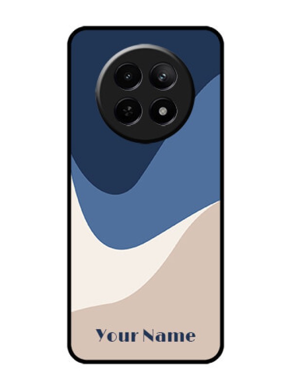 Custom Realme Narzo N65 5G Custom Glass Phone Case - Abstract Drip Art Design