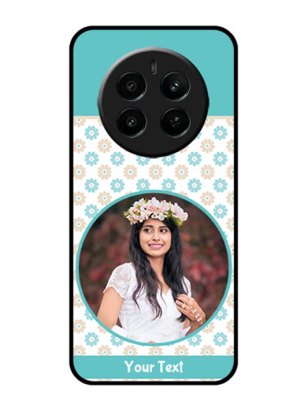 Custom Realme P1 5G Custom Glass Phone Case - Beautiful Flowers Design