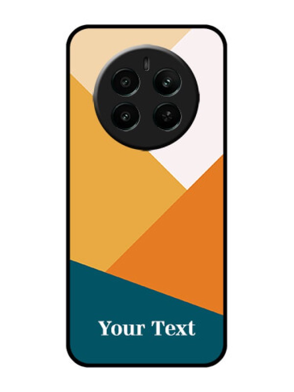 Custom Realme P1 5G Custom Glass Phone Case - Stacked Multi - Colour Design