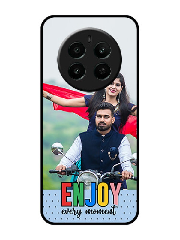 Custom Realme P1 5G Custom Glass Phone Case - Enjoy Every Moment Design