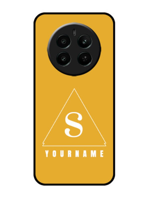 Custom Realme P1 5G Custom Glass Phone Case - Simple Triangle Design