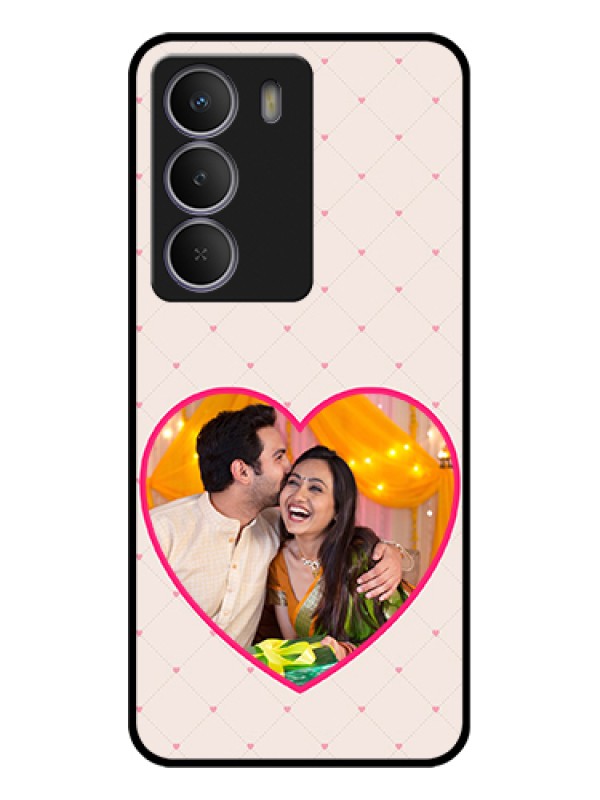 Custom Realme P3 Lite 5G Custom Glass Phone Case - Heart Shape Design