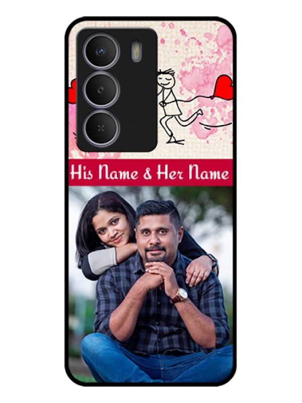 Custom Realme P3 Lite 5G Custom Glass Phone Case - You And Me Case Design