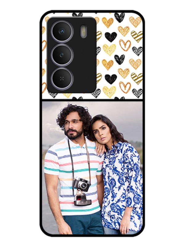 Custom Realme P3 Lite 5G Custom Glass Phone Case - Love Symbol Design