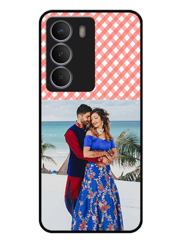 Custom Realme P3 Lite 5G Custom Glass Phone Case - Pink Pattern Design