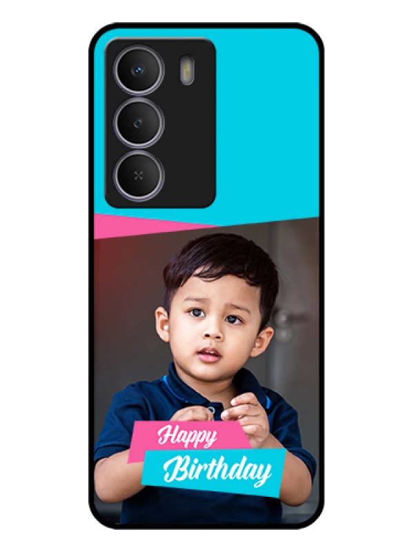 Custom Realme P3 Lite 5G Custom Glass Phone Case - Image Holder With 2 Color Design