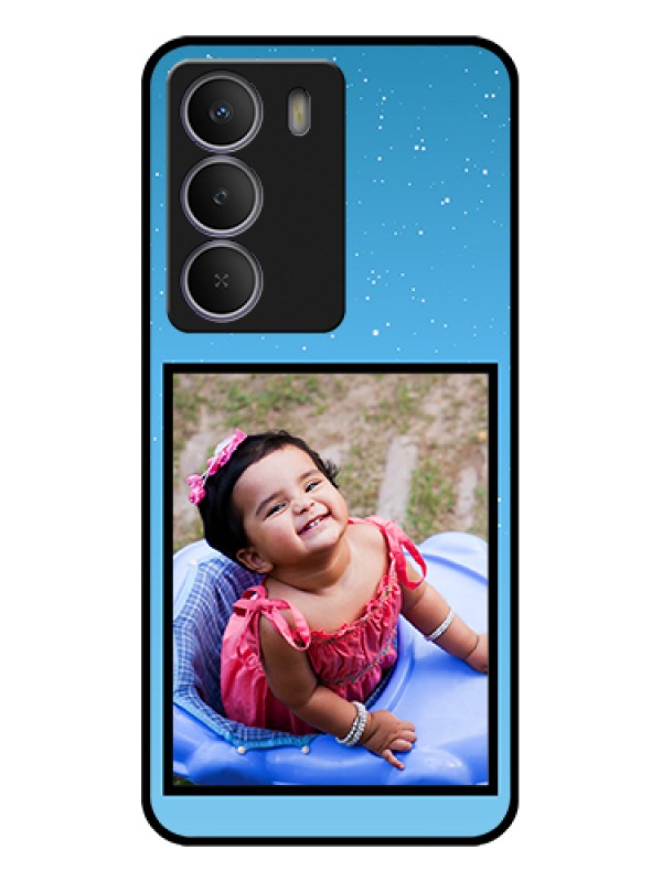 Custom Realme P3 Lite 5G Custom Glass Phone Case - Wave Pattern Colorful Design