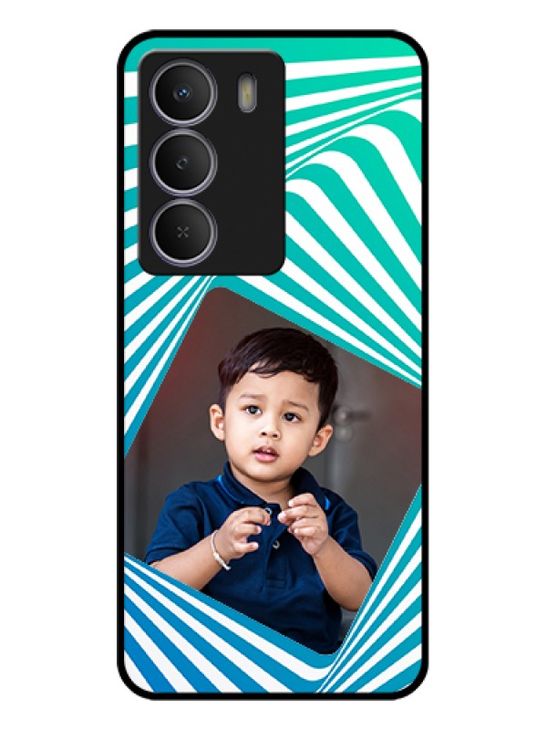Custom Realme P3 Lite 5G Custom Glass Phone Case - Abstract Spiral Design