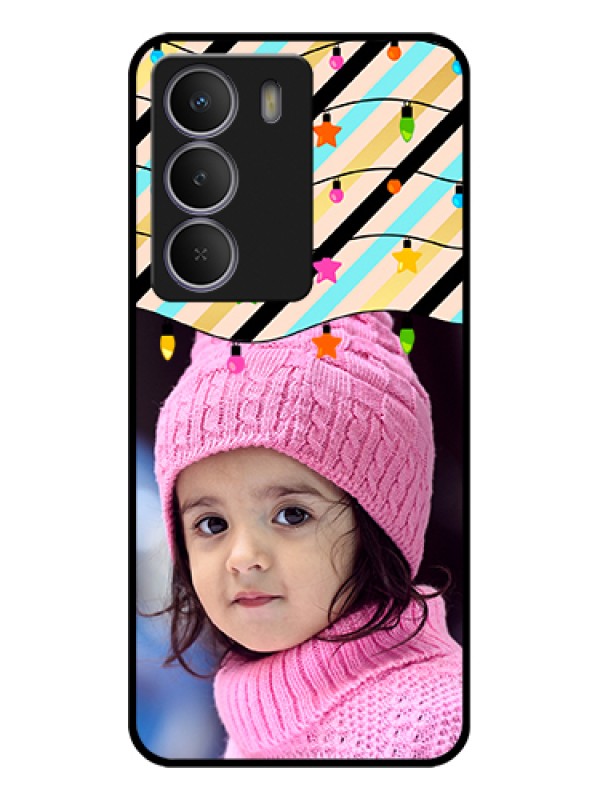 Custom Realme P3 Lite 5G Custom Glass Phone Case - Lights Hanging Design