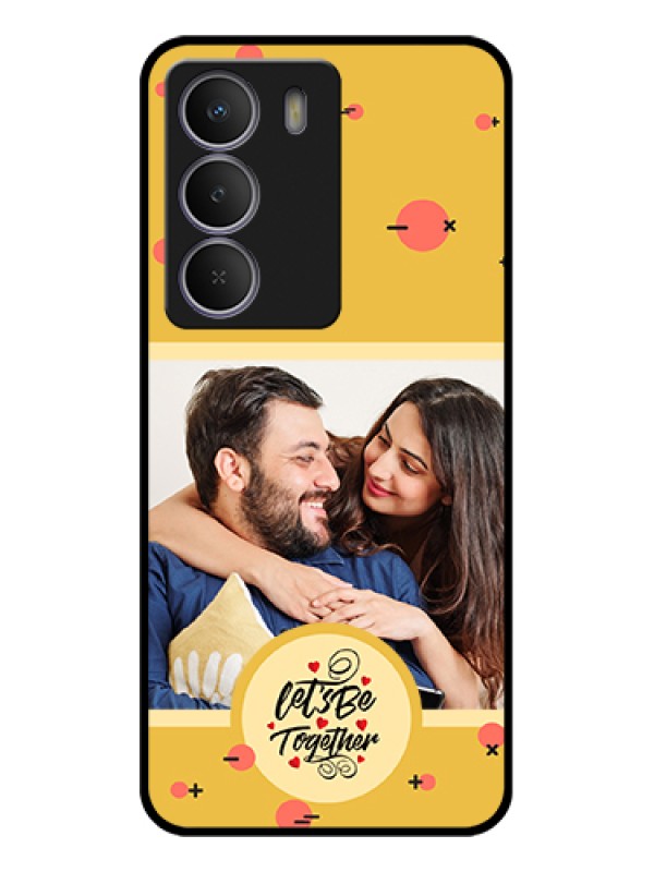 Custom Realme P3 Lite 5G Custom Glass Phone Case - Lets Be Together Design