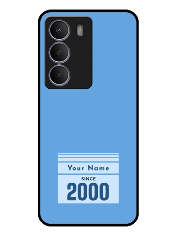 Custom Realme P3 Lite 5G Custom Glass Phone Case - Custom Year Of Birth Design