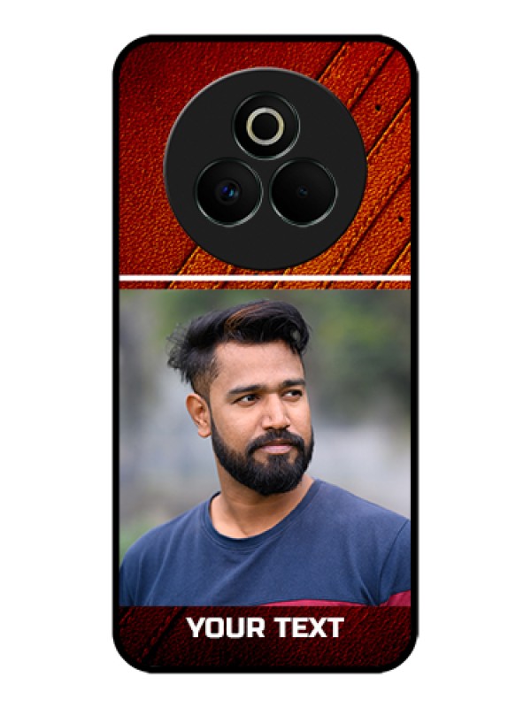 Custom Realme P3 Pro 5G Custom Glass Phone Case - Leather Phone Case Design