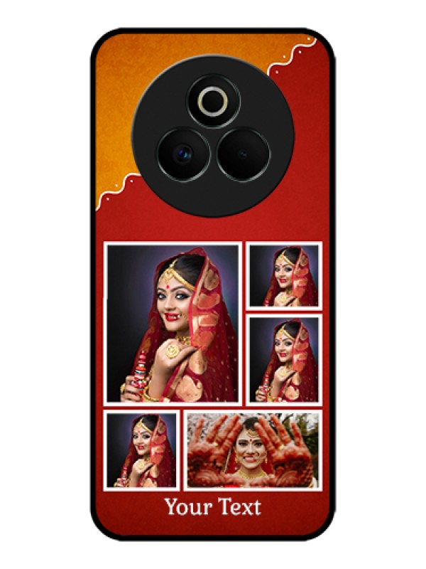 Custom Realme P3 Pro 5G Custom Glass Phone Case - Wedding Pic Upload Design