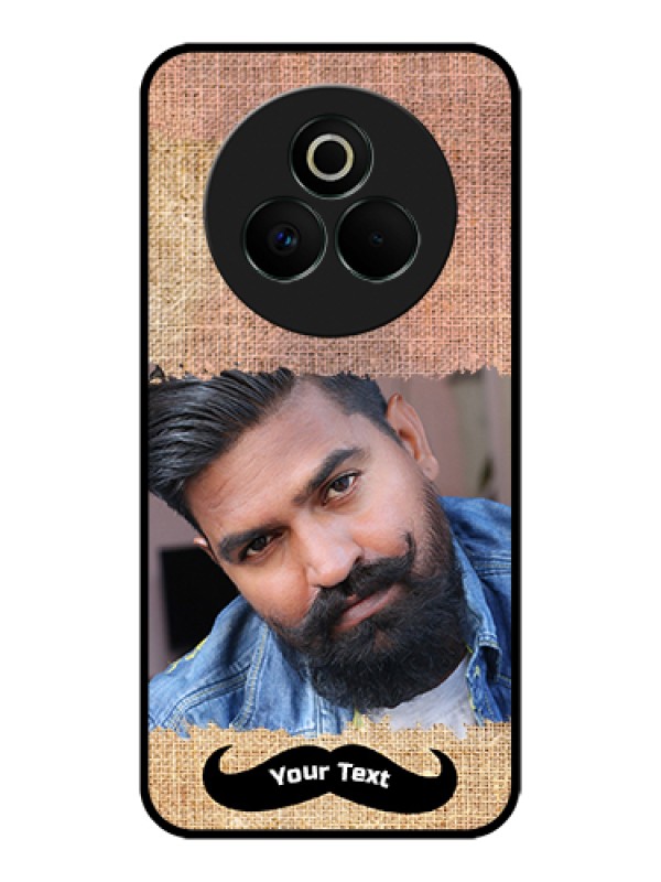 Custom Realme P3 Pro 5G Custom Glass Phone Case - With Texture Design