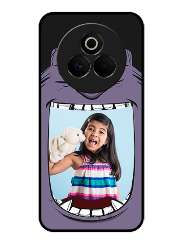 Custom Realme P3 Pro 5G Custom Glass Phone Case - Angry Monster Design