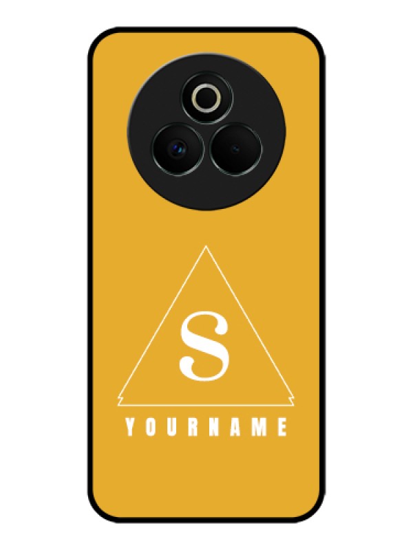Custom Realme P3 Pro 5G Custom Glass Phone Case - Simple Triangle Design