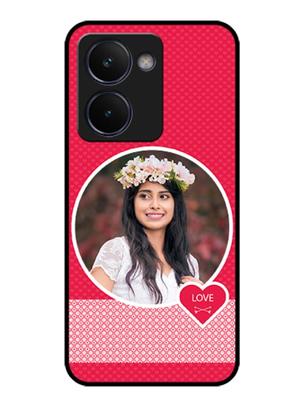 Custom Realme P3 Ultra 5G Custom Glass Phone Case - Pink Color Pattern Design