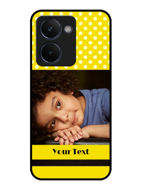 Custom Realme P3 Ultra 5G Custom Glass Phone Case - Bright Yellow Case Design