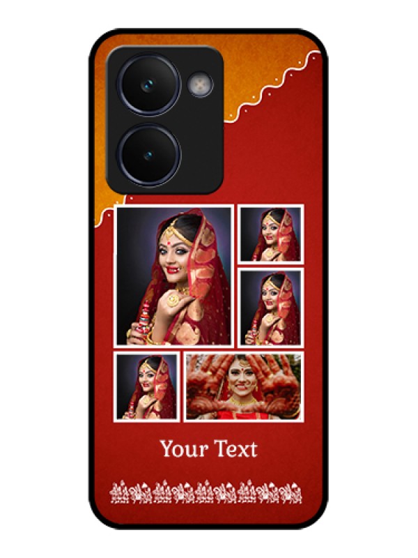 Custom Realme P3 Ultra 5G Custom Glass Phone Case - Wedding Pic Upload Design