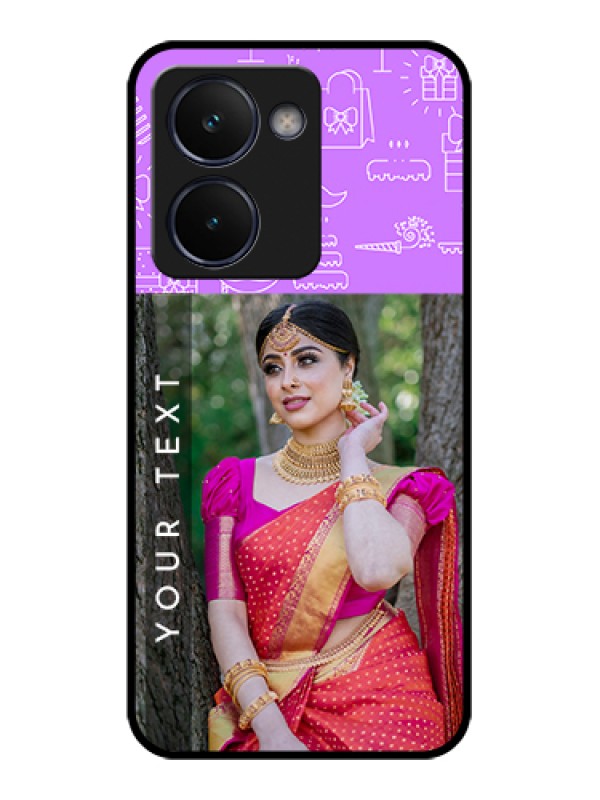 Custom Realme P3 Ultra 5G Custom Glass Phone Case - Birthday Icons Design