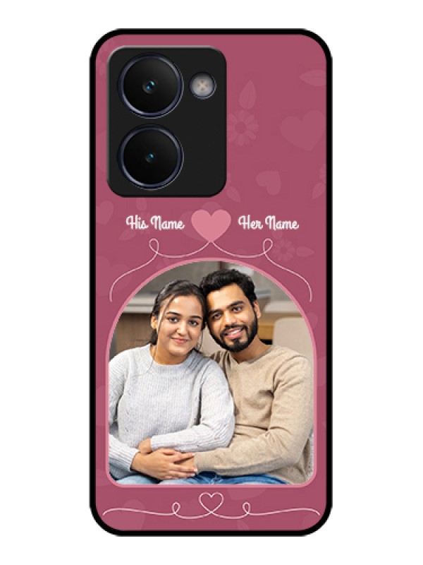 Custom Realme P3 Ultra 5G Custom Glass Phone Case - Love Floral Design