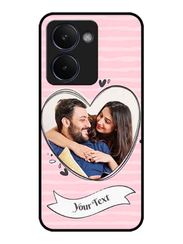 Custom Realme P3 Ultra 5G Custom Glass Phone Case - Vintage Heart Design