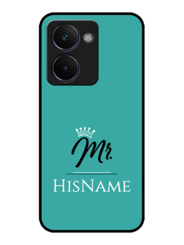 Custom Realme P3 Ultra 5G Custom Glass Phone Case - Mr With Name Design