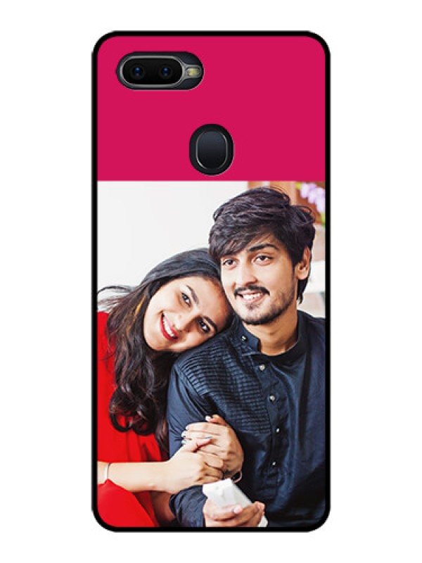Custom Realme U1 Custom Glass Mobile Case  - Anniversary Cover Design