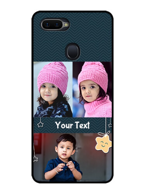 Custom Realme U1 Custom Glass Mobile Case  - Hanging Stars Design