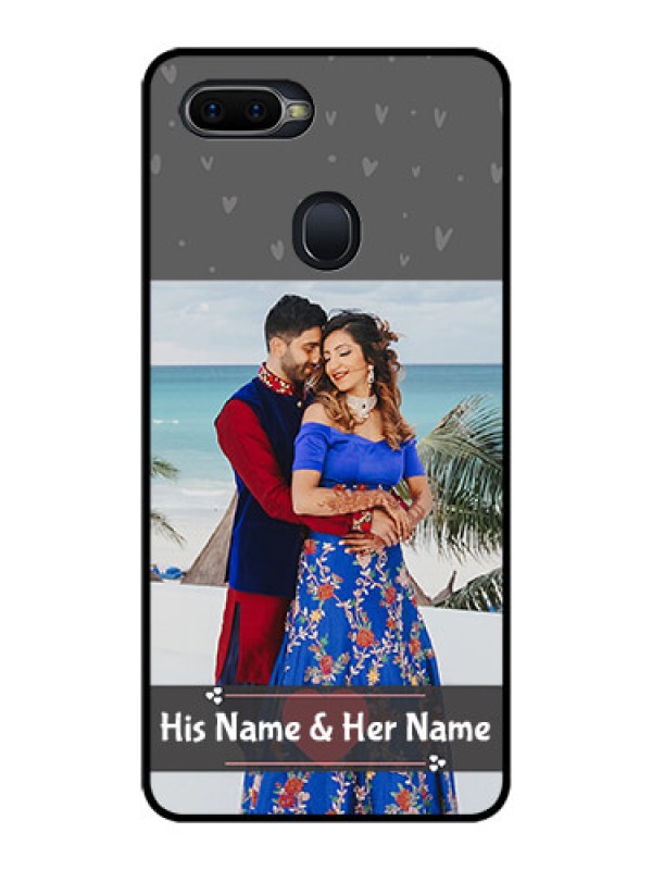 Custom Realme U1 Custom Glass Mobile Case  - Buy Love Design with Photo Online
