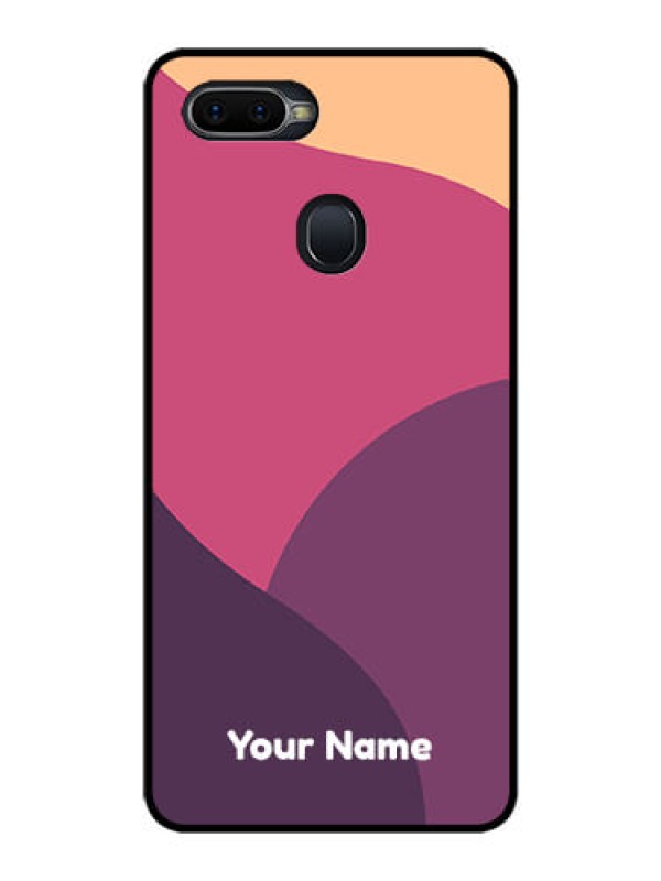 Custom Realme U1 Custom Glass Phone Case - Mixed Multi-colour abstract art Design