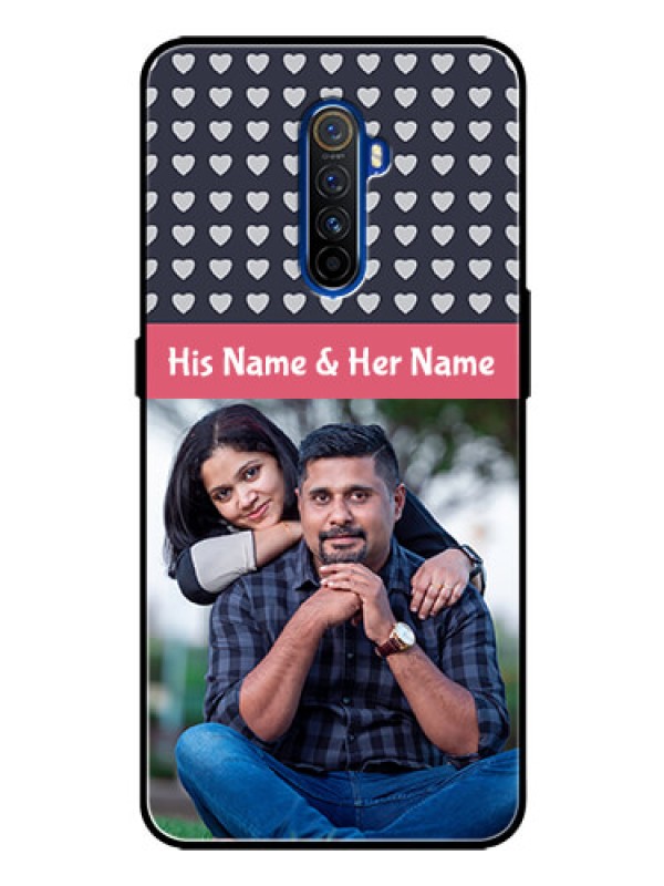 Custom Realme X2 Pro Custom Glass Mobile Case  - Love Symbols Design